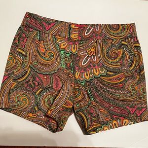 J.Crew shorts.  Size:0 Color: Multi